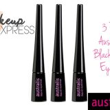 Australis Black Liquid Eyeliner - 3 Pack