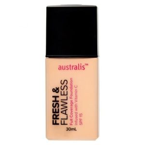 Australis Fresh & Flawless Full Coverage Foundation - Fairest