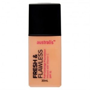 Australis Fresh & Flawless Full Coverage Foundation - Nearly Naked