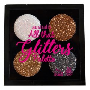 Australis Glitter Eyeshadow Palette Dazzle Me