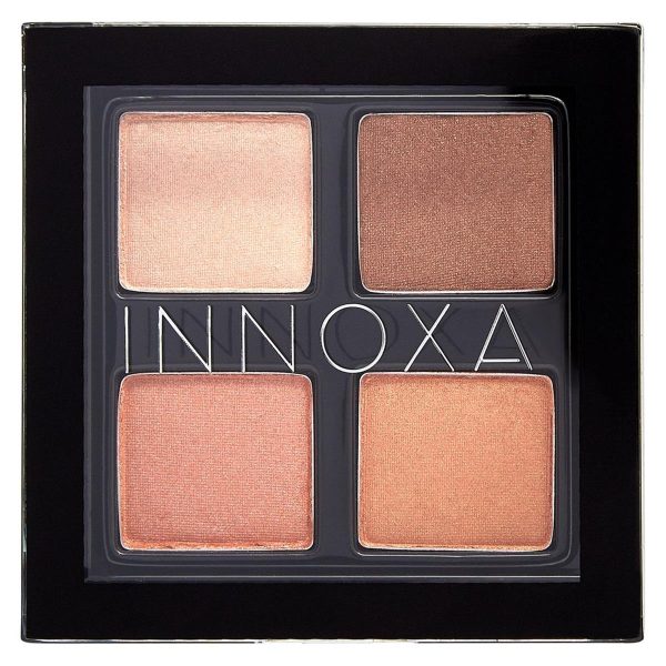 Innoxa Eyeshadow Quad Pressed Powder - Peach Perfection