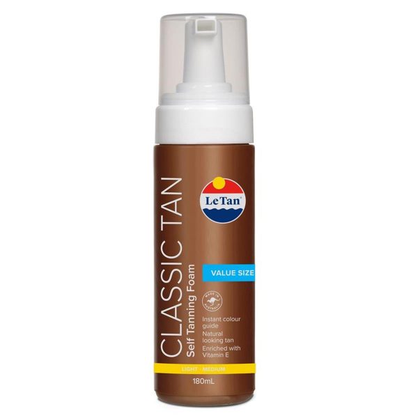 Le Tan Classic Mousse - Light/Medium 180ml