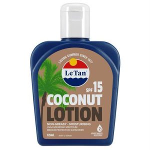 Le Tan SPF15+ Coconut Sunscreen Lotion 125ML